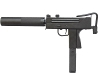 WELL Пистолет-пулемет Ingramm М11 с глушителем (WLL-G11-SLNS)